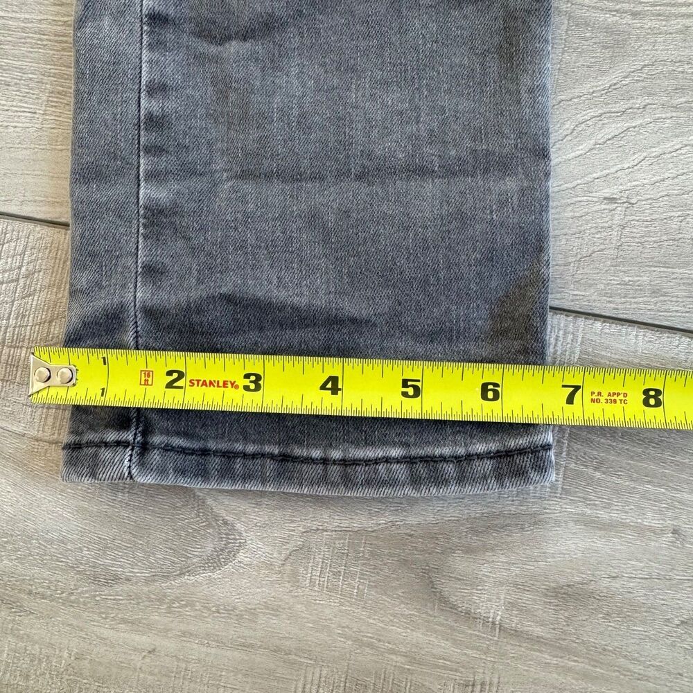 Levi's 510 Skinny Fit Men's Mid Rise Grey Denim Jean, size‎ 34 (A10) - Picture 5 of 13